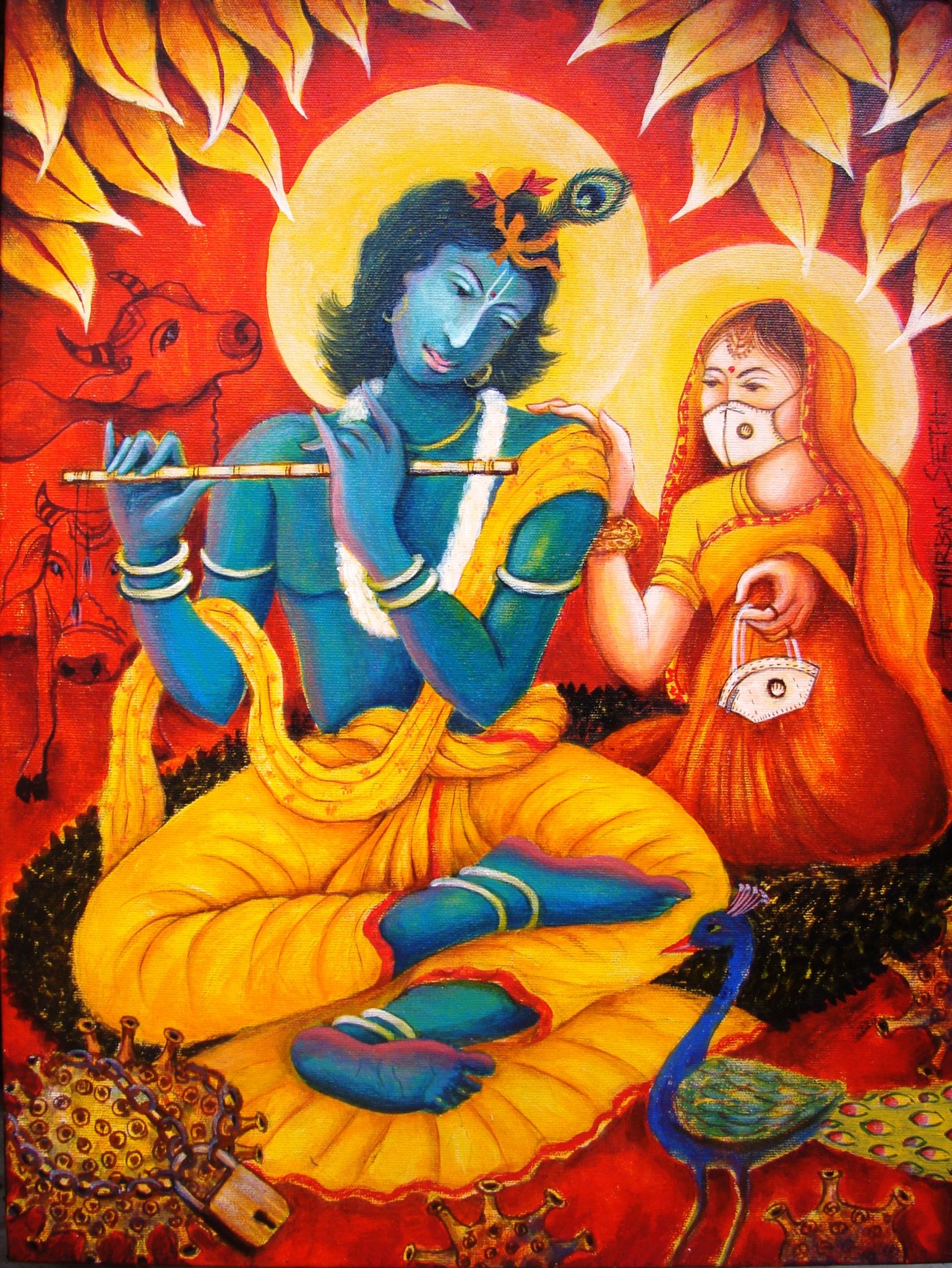 Radha Madhabh in Lockdown Gallery of GODS