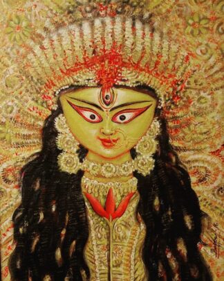 Durga Shakti Rupena by Bappa Bhowmick