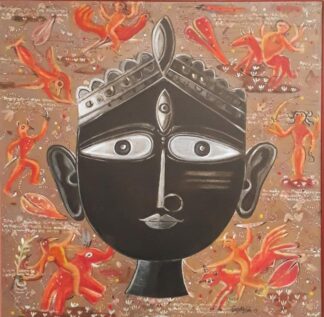 Ma Durga Fine Art by K. Muralidharan