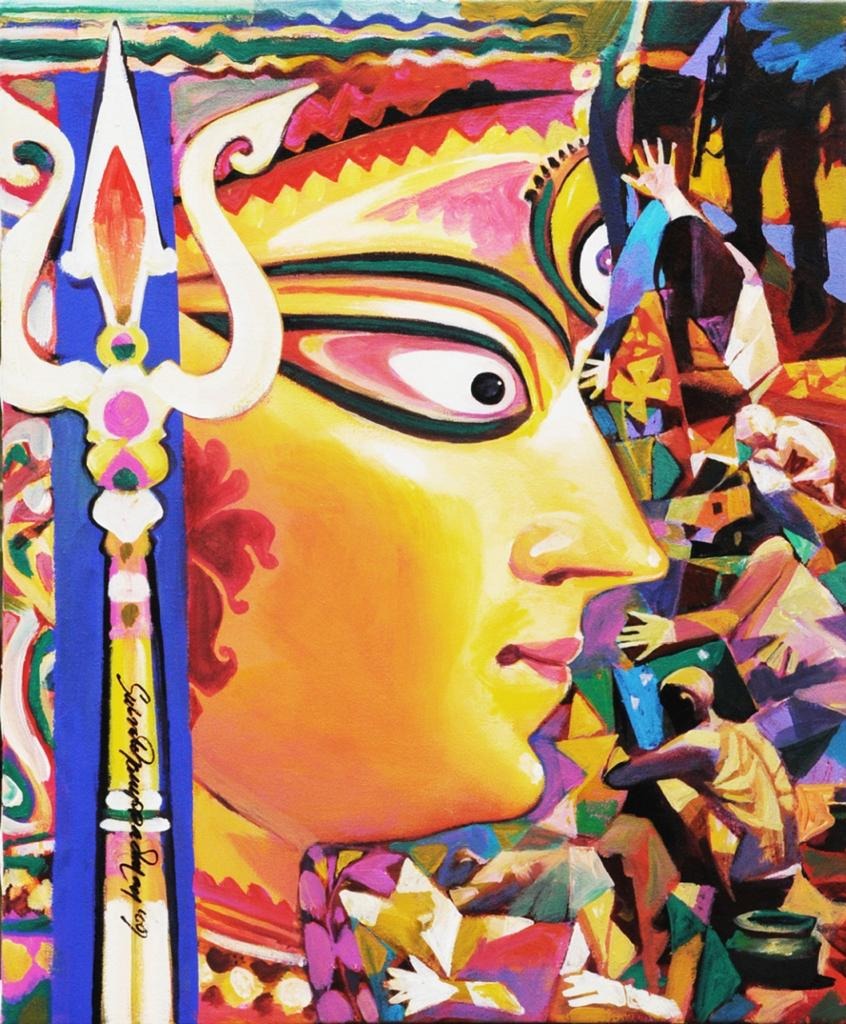 Durga Maa wallpaper | Maa Durga murti | Gallery of Gods