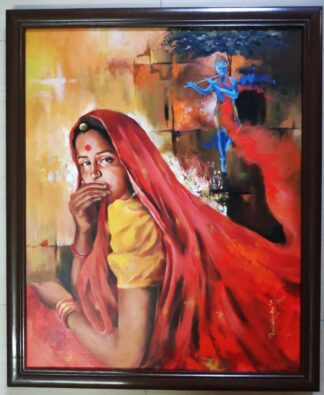Lord Krishna painting