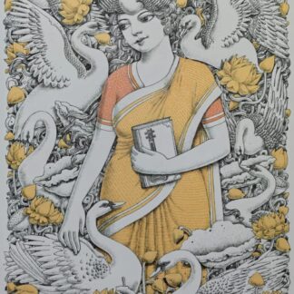 Goddess Saraswati Painting